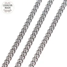 5m/lot 3sizes Stainless Steel Cable Open Link Chain Necklace Bracelet Silver Bulk Link Chains For Jewelry Diy Findings F3606
5m/lot 3sizes Stainless Steel Cable Open Link Chain Necklace Bracelet Silver Bulk Link Chains For Jewelry Diy Findings F3606
