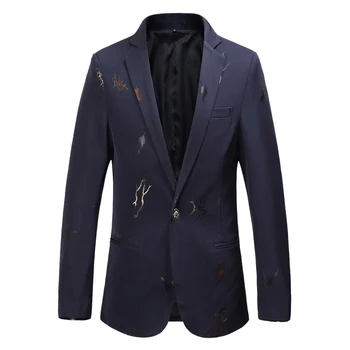 DJ Bar Night Club Clothing Fashion Floral Printed Blazer Wedding Groom Slim Fit Casual Suit Man Jacket Singers Coat 6XL
DJ Bar Night Club Clothing Fashion Floral Printed Blazer Wedding Groom Slim Fit Casual Suit Man Jacket Singers Coat 6XL
