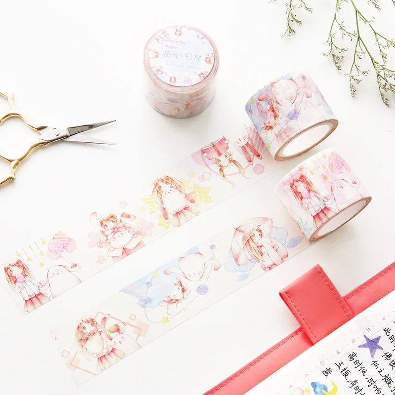 1 pcs/lot DIY Cartoon Paper Washi Masking Tapes Cartoon Girls decorative adhesive tape stickers/School Supplies 30mm*8M
1 pcs/lot DIY Cartoon Paper Washi Masking Tapes Cartoon Girls decorative adhesive tape stickers/School Supplies 30mm*8M