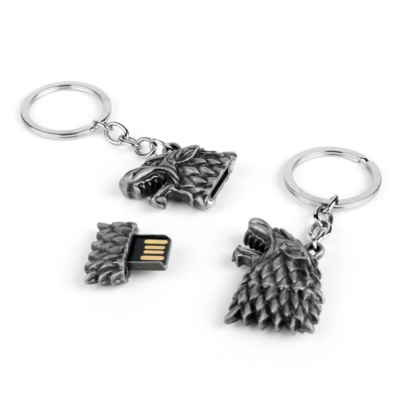 

Fashion HBO Game of Thrones Stark Sigil USB Flash Drive 8GB Magnet Set House Loot Crate Jewelry Gifts