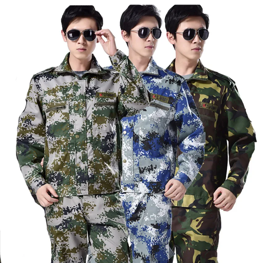 165-190cm Men Tactical Clothing Soldier Desert&Jungle Camouflage Military Uniform Multicam Python Hunting Clothes Wargame
165-190cm Men Tactical Clothing Soldier Desert&Jungle Camouflage Military Uniform Multicam Python Hunting Clothes Wargame