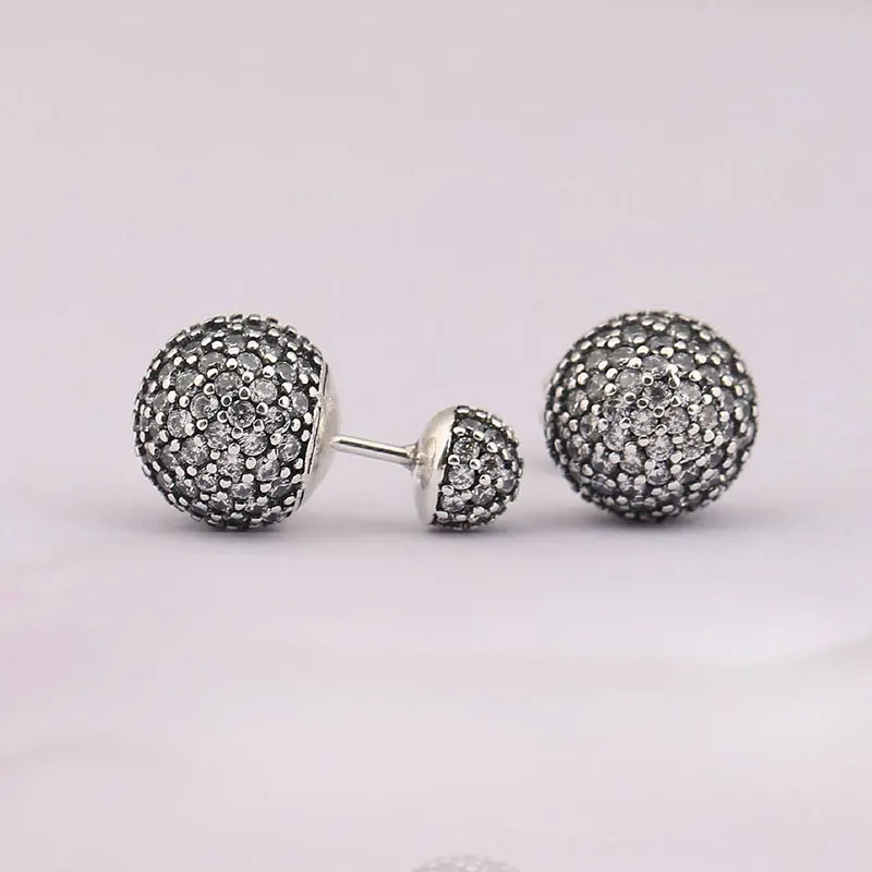 100% 925 Sterling Silver Stud Earrings for Women Original Brand Jewelry Ear Studs Full Zircons Round Earring for Lady Fashion
100% 925 Sterling Silver Stud Earrings for Women Original Brand Jewelry Ear Studs Full Zircons Round Earring for Lady Fashion