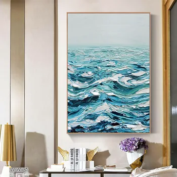 hand-painted oil painting wave modern minimalist style decorative painting duplex floor paintings porch corridor aisle mural
hand-painted oil painting wave modern minimalist style decorative painting duplex floor paintings porch corridor aisle mural