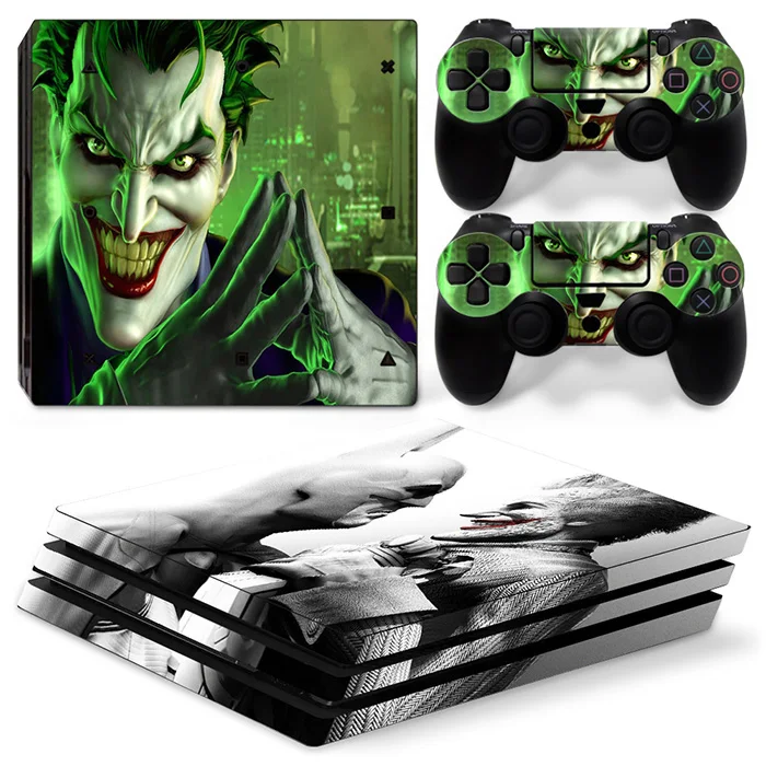 The Joker Designs Skin Sticker For PS4 Pro for Playstation 4 Pro Console Controller Skin Sticker
The Joker Designs Skin Sticker For PS4 Pro for Playstation 4 Pro Console Controller Skin Sticker