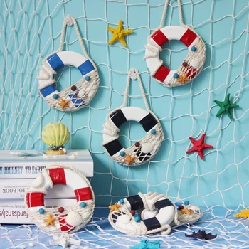 3pcs/lot Fashion Mediterranean Wooden Wall Decor Life Buoy S 14CM Safe Ring Home & Shop Wall Swimming circle Ring Decor
3pcs/lot Fashion Mediterranean Wooden Wall Decor Life Buoy S 14CM Safe Ring Home & Shop Wall Swimming circle Ring Decor