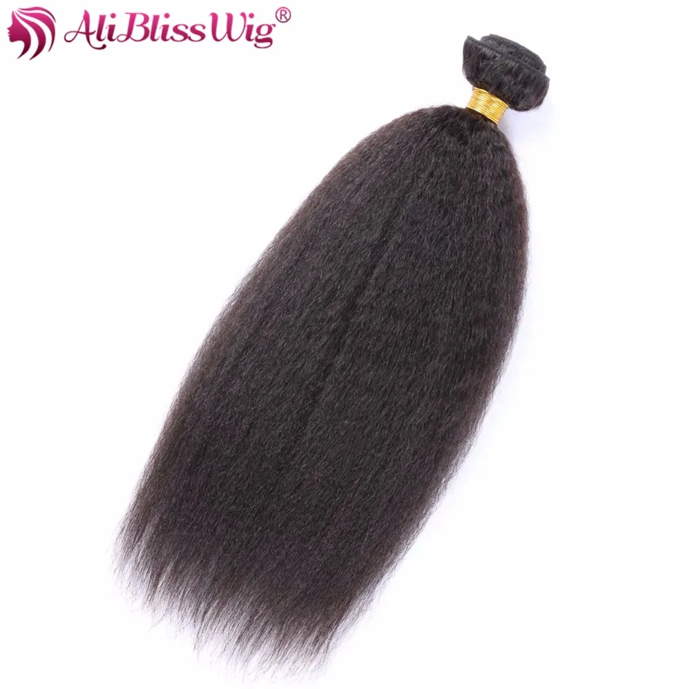 AliBlissWig Remy Hair Bundles Kinky Straight Brazilian Hair Weave Bundles Italian Yaki Hair Extension 1 piece
AliBlissWig Remy Hair Bundles Kinky Straight Brazilian Hair Weave Bundles Italian Yaki Hair Extension 1 piece