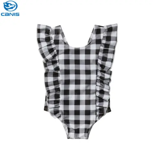 2019 Newest Hot Holiday Toddler Kids Baby Girls Summer One Piece Ruffled Plaid Swimwear Swimsuit Bathing Suit Swimming Clothes
2019 Newest Hot Holiday Toddler Kids Baby Girls Summer One Piece Ruffled Plaid Swimwear Swimsuit Bathing Suit Swimming Clothes