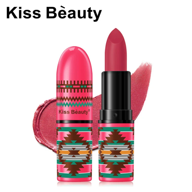 KISS BEAUTY brand Lipstick Lasting Moisture Not decolorizing waterproof Nonstick cup 7 color Moisture Lipstick
KISS BEAUTY brand Lipstick Lasting Moisture Not decolorizing waterproof Nonstick cup 7 color Moisture Lipstick