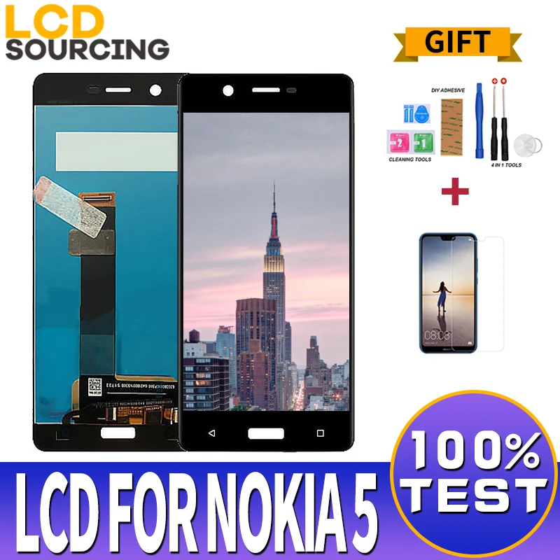 5.2 inch LCD Display For Nokia 5 LCD Screen Touch Screen Digitizer Assembly For TA-1008 TA-1030 TA-1053 Nokia 5 Display Replace
5.2 inch LCD Display For Nokia 5 LCD Screen Touch Screen Digitizer Assembly For TA-1008 TA-1030 TA-1053 Nokia 5 Display Replace