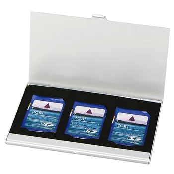 TOFOCO Aluminum Alloy Portable 3 in 1 Aluminum For SD Card Holder Memory Cards Storage Box Case Holder Protector
TOFOCO Aluminum Alloy Portable 3 in 1 Aluminum For SD Card Holder Memory Cards Storage Box Case Holder Protector