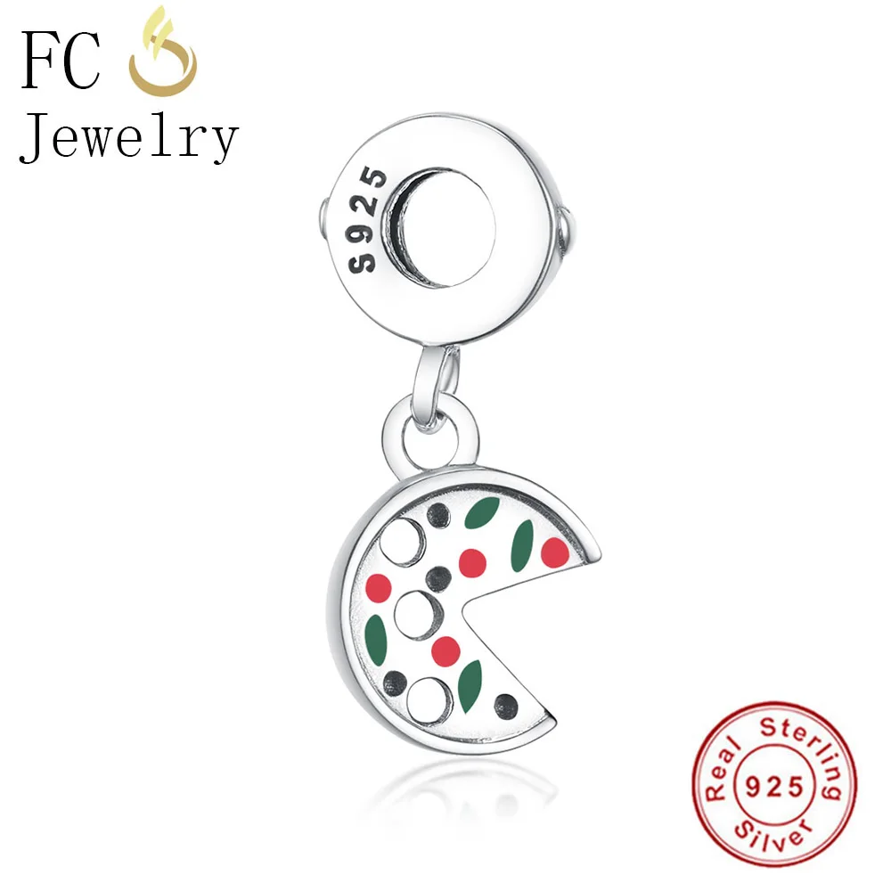 FC Jewelry Fit Original Pandora Charms Bracelet 925 Sterling Silver Fast Food Red Enamel Pizza Beads Making Women 2018 Berloque
FC Jewelry Fit Original Pandora Charms Bracelet 925 Sterling Silver Fast Food Red Enamel Pizza Beads Making Women 2018 Berloque