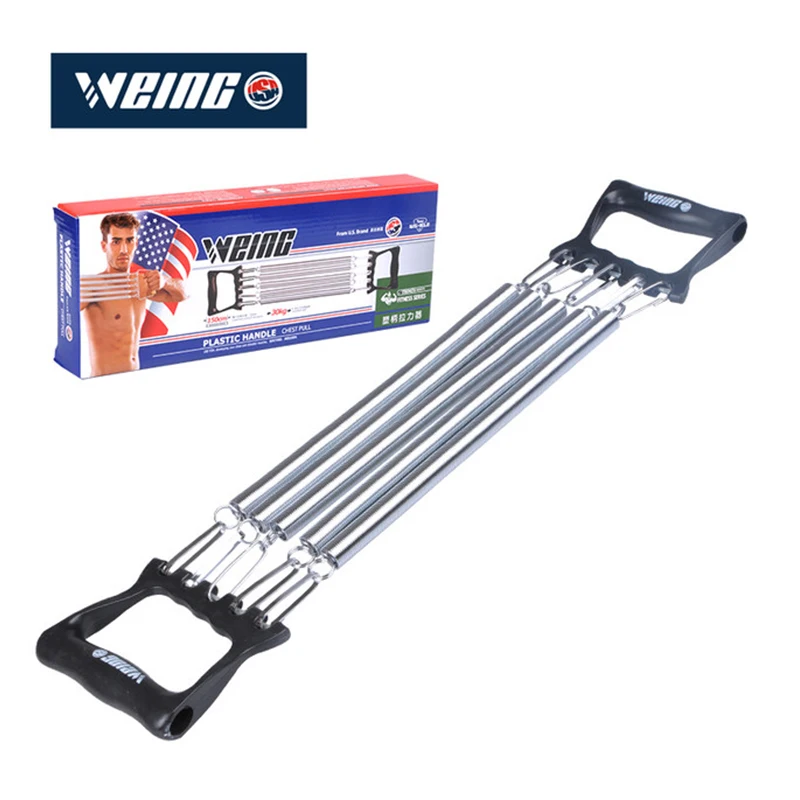 WEING Rally Single Chest Expander Household 30KG Adjustable Arm Arm Spring Rally Plastic Handle Chest Pull Expander Resistanc
WEING Rally Single Chest Expander Household 30KG Adjustable Arm Arm Spring Rally Plastic Handle Chest Pull Expander Resistanc