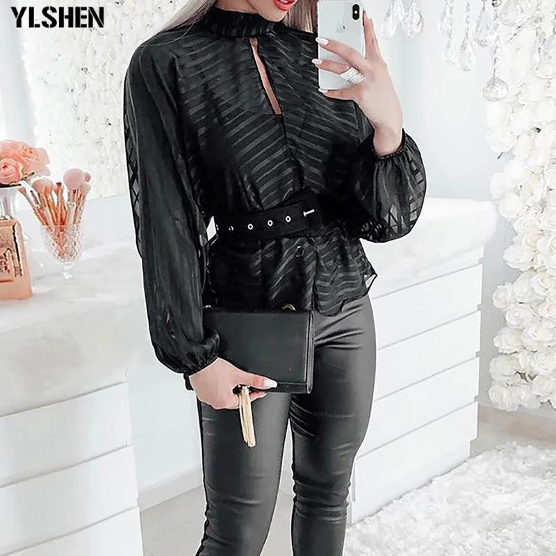 Plus Size Black Mesh Tops Women Vogue Striped Blouse korean Vintage Long Sleeve Shirts Summer Sexy Top Femme Mujer De Moda 2019
Plus Size Black Mesh Tops Women Vogue Striped Blouse korean Vintage Long Sleeve Shirts Summer Sexy Top Femme Mujer De Moda 2019