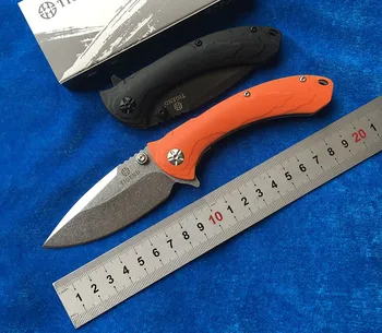 TIGEND-1814 Flipper bearing folding knife advanced stone steel blade G10 handle climbing fishing equipment tactics EDC
TIGEND-1814 Flipper bearing folding knife advanced stone steel blade G10 handle climbing fishing equipment tactics EDC