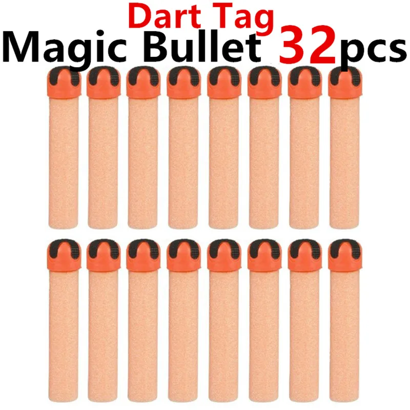 32pcs dart tag bullet, Foam EVA crossed cruciform sticky viscous MAGIC TAPE soft gun bullets darts
32pcs dart tag bullet, Foam EVA crossed cruciform sticky viscous MAGIC TAPE soft gun bullets darts