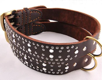 Wholesale pet dog leather diamond collar supplies dogs outdoor training collars products pets accessories 5pcs color random
Wholesale pet dog leather diamond collar supplies dogs outdoor training collars products pets accessories 5pcs color random