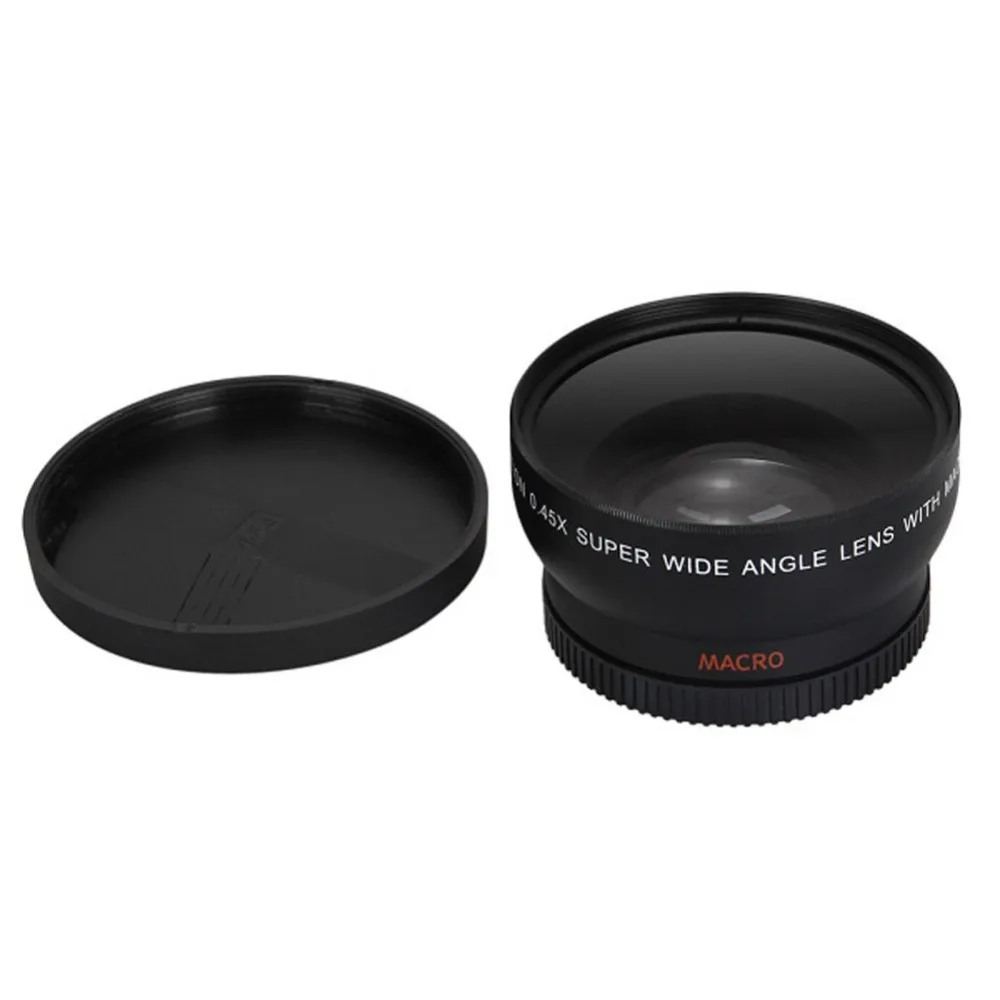 58mm 0.45X Wide Angle Lens for Canon EOS 1000D 1100D 500D Rebel T1i T2i T3i L3EF