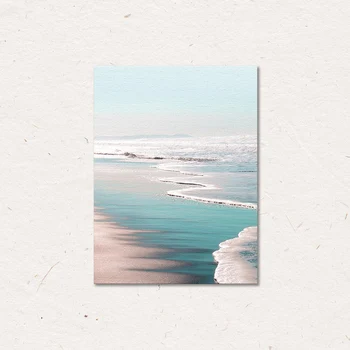HAOCHU Beach Summer Bedroom Background Painting Fresh Blue Sea Rectangle Unframed Canvas Painting Beautiful Home Decoration
HAOCHU Beach Summer Bedroom Background Painting Fresh Blue Sea Rectangle Unframed Canvas Painting Beautiful Home Decoration