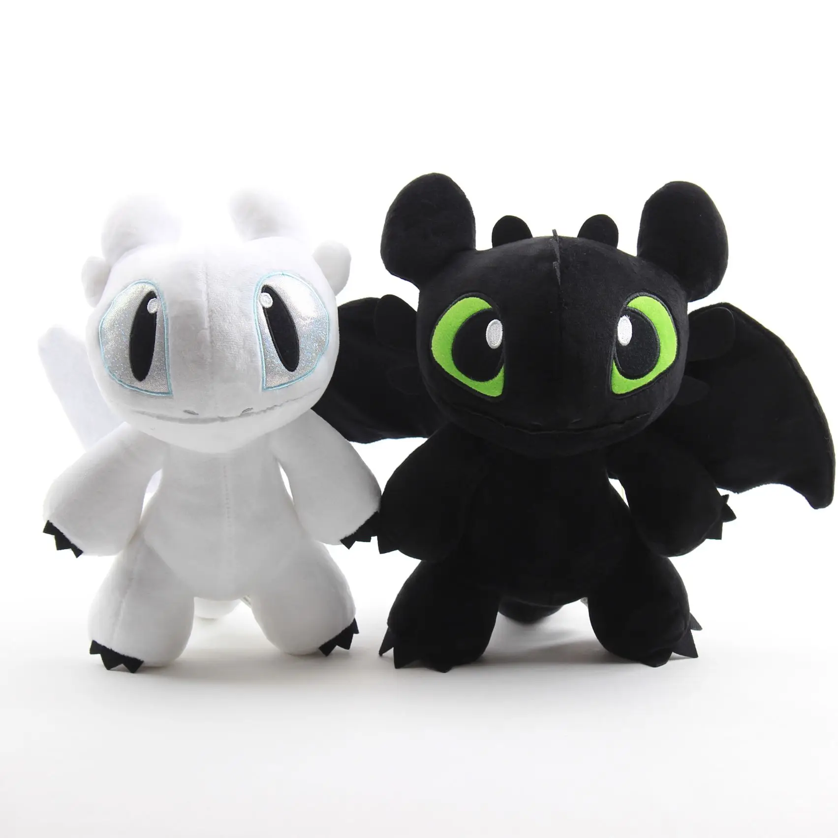 Movie Toys How to Train Your Dragon Light Fury Toothless Soft Plush Toys Soft Stuffed Animals 12 "30 cm Children Gift
Movie Toys How to Train Your Dragon Light Fury Toothless Soft Plush Toys Soft Stuffed Animals 12 "30 cm Children Gift