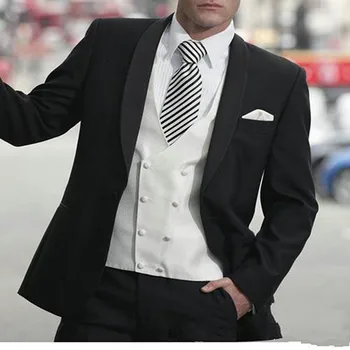 NoEnName_Null Mens Suits Slim Fit Peaked Lapel Tuxedos Wedding Suits For Men 2017 Groomsmen 3 Piece men Suit (Jacket+Pant+vest)
NoEnName_Null Mens Suits Slim Fit Peaked Lapel Tuxedos Wedding Suits For Men 2017 Groomsmen 3 Piece men Suit (Jacket+Pant+vest)