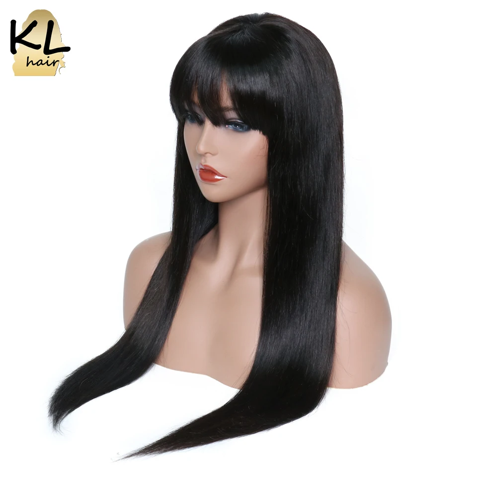 KL Hair Lace Front Human Hair Wigs With Bangs Natural Black Straight Brazilian Remy Hair Glueless Lace Front Wigs Bleach Knots
KL Hair Lace Front Human Hair Wigs With Bangs Natural Black Straight Brazilian Remy Hair Glueless Lace Front Wigs Bleach Knots