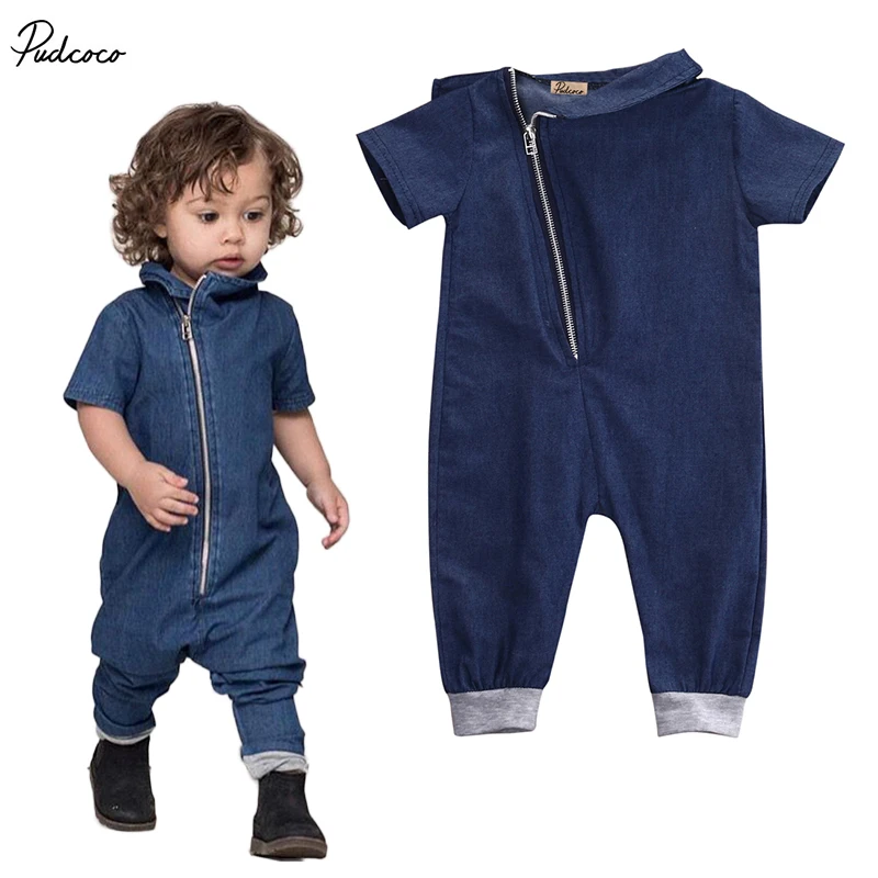 Denim Newborn Toddler Kids Baby Boys Zipper Rompers Babies Boy Jumpsuit Romper Outfits Clothes 0-3Y
Denim Newborn Toddler Kids Baby Boys Zipper Rompers Babies Boy Jumpsuit Romper Outfits Clothes 0-3Y