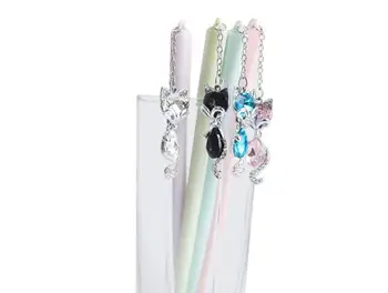 new korea fox pendant gel ink pen cartoon stationery prize kawaii student gift pen office writing pen black neutral pen 40pc/lot
new korea fox pendant gel ink pen cartoon stationery prize kawaii student gift pen office writing pen black neutral pen 40pc/lot
