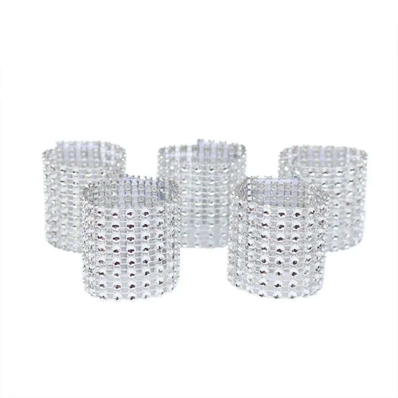 10Pcs Mesh Trim Bling Diamond Wrap Cake Napkin Ring Roll Crystal Ribbons Party Wedding Table Decoration Party PAK55
10Pcs Mesh Trim Bling Diamond Wrap Cake Napkin Ring Roll Crystal Ribbons Party Wedding Table Decoration Party PAK55