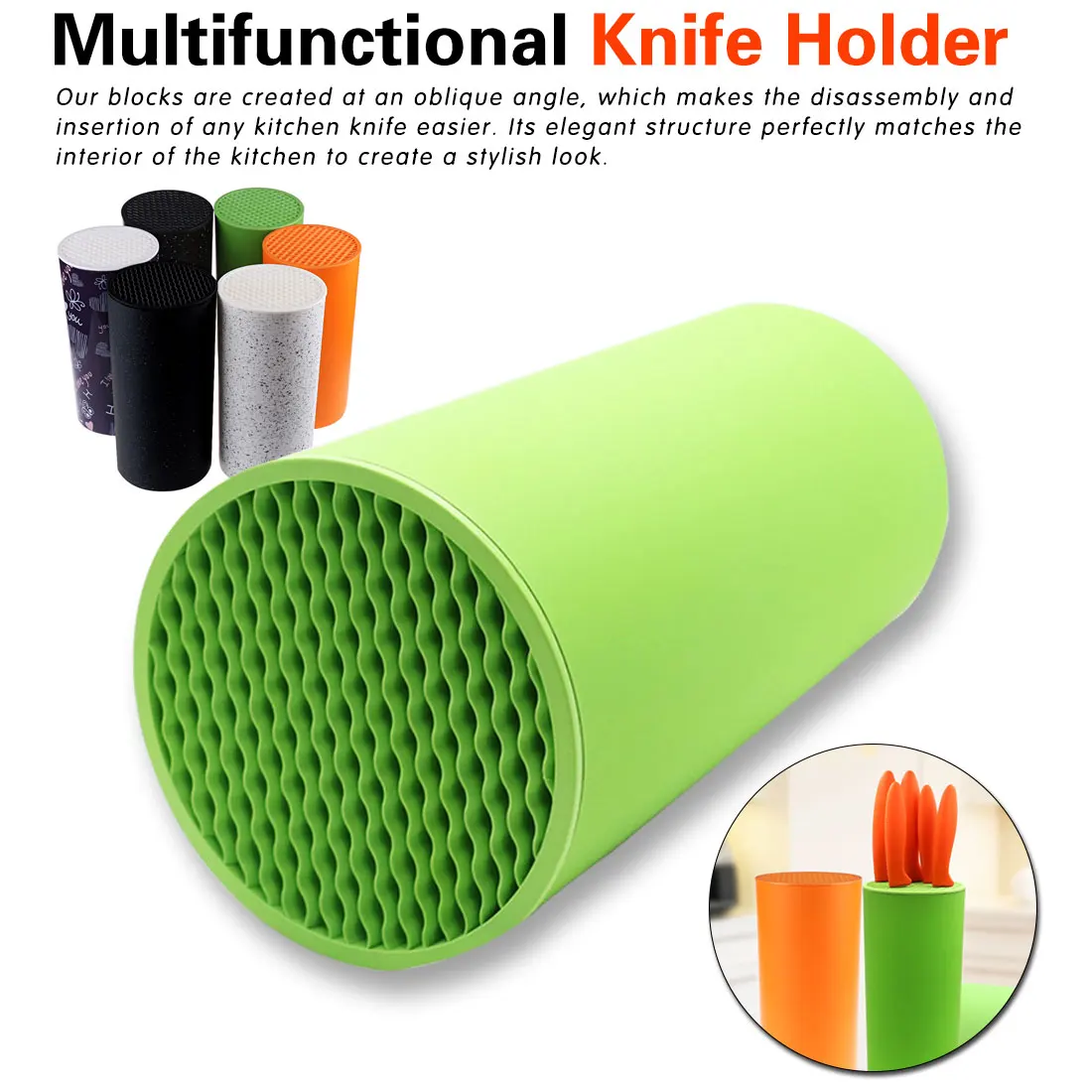Multifunctional Plastic Tool Holder Knife Knife Stand Sooktops Tube Shelf Chromophous Scissors Holder
Multifunctional Plastic Tool Holder Knife Knife Stand Sooktops Tube Shelf Chromophous Scissors Holder