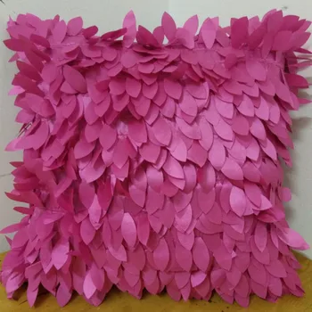 3D leaf decor pure color cushion covers Dark Purple Sofa cushion cover Wedding party decor pillowcase 3D feather pillowcase
3D leaf decor pure color cushion covers Dark Purple Sofa cushion cover Wedding party decor pillowcase 3D feather pillowcase