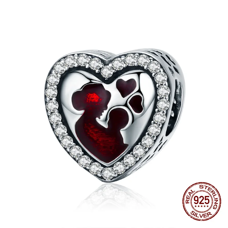 fit original Pandora charms bracelet necklace beads heart-shaped 925 sterling silver mother's love charm women jewelry
fit original Pandora charms bracelet necklace beads heart-shaped 925 sterling silver mother's love charm women jewelry