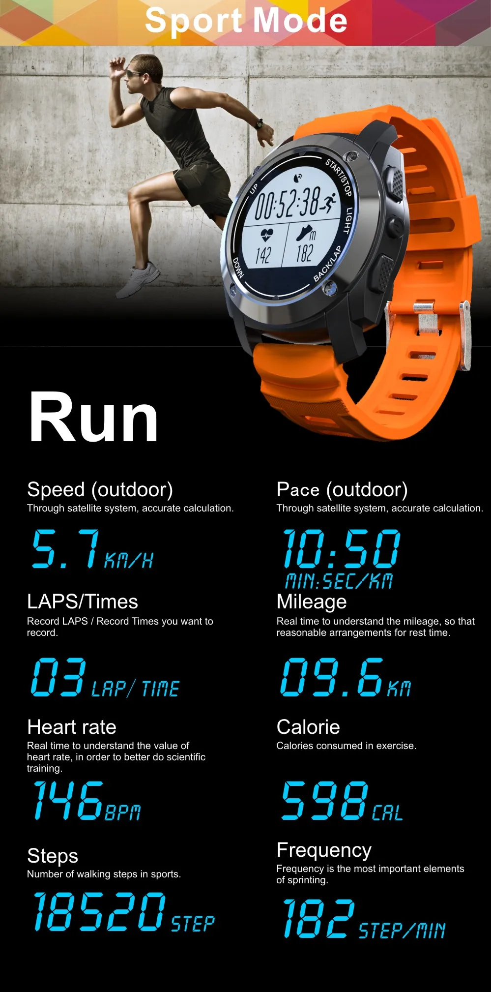 s928 smart sport gps watch