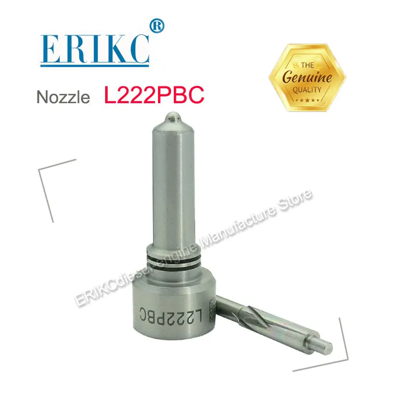 ERIKC L222PBC auto engine diesel nozzle L222PBD Auto electric fuel nozzle L222 PBC common rail injector nozzle
ERIKC L222PBC auto engine diesel nozzle L222PBD Auto electric fuel nozzle L222 PBC common rail injector nozzle