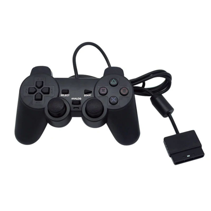 Black Wired Controller 1.8M Double Shock Remote joystick Gamepad Joypad for PlayStation 2 PS2 K5
Black Wired Controller 1.8M Double Shock Remote joystick Gamepad Joypad for PlayStation 2 PS2 K5