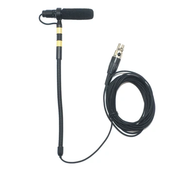 MU200 Professional Musical Instrument Condenser Microphone for Saxophone Violin with 4Pin TA4F Mini xlr Connector
MU200 Professional Musical Instrument Condenser Microphone for Saxophone Violin with 4Pin TA4F Mini xlr Connector