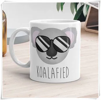 Funny Mug Qualified Koala Bear Pun Cute Animal Sunglasses Fun Animals Coffee Lover Gift Punny Mugs Gifts Tea Cups,11oz
Funny Mug Qualified Koala Bear Pun Cute Animal Sunglasses Fun Animals Coffee Lover Gift Punny Mugs Gifts Tea Cups,11oz