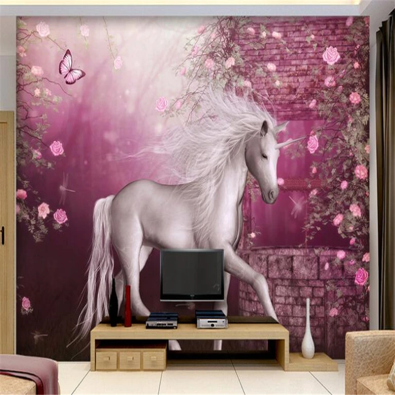 beibehang Custom home indoor photo wallpaper wall stickers European pastoral Unicorn White Horse Prince sofa background 3D mural
beibehang Custom home indoor photo wallpaper wall stickers European pastoral Unicorn White Horse Prince sofa background 3D mural