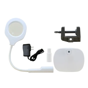 BST-9145 Desk Lamp Magnifying Glass With LED Light 6X 12X Desktop Clip Magnifier For Read Beauty Phone Maintenance Inspection
BST-9145 Desk Lamp Magnifying Glass With LED Light 6X 12X Desktop Clip Magnifier For Read Beauty Phone Maintenance Inspection