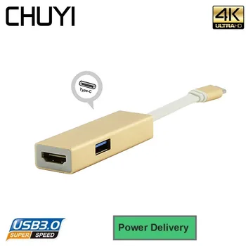 Mini USB C Hub Type C USB 3.0 To HDMI 4K Multi Adapter OTG Splitter Power Deliver PD Data Bilateral Converter For Huawei mate 10
Mini USB C Hub Type C USB 3.0 To HDMI 4K Multi Adapter OTG Splitter Power Deliver PD Data Bilateral Converter For Huawei mate 10