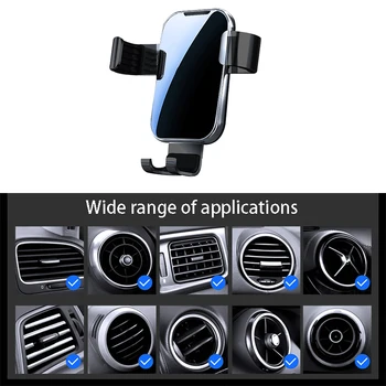 Vingtank Universal Mirror Surface Automatic Clamping Gravity Sensing Phone Holder In Car Air Vent Mount Stand Smartphone Holder
Vingtank Universal Mirror Surface Automatic Clamping Gravity Sensing Phone Holder In Car Air Vent Mount Stand Smartphone Holder