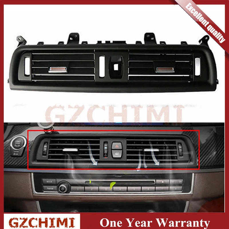 64229166885 Car Front Console Center Gril Dash AC Air Heater Vent for BMW 5 Series 520 523 525 528 530 535 F10 F11 F18
64229166885 Car Front Console Center Gril Dash AC Air Heater Vent for BMW 5 Series 520 523 525 528 530 535 F10 F11 F18