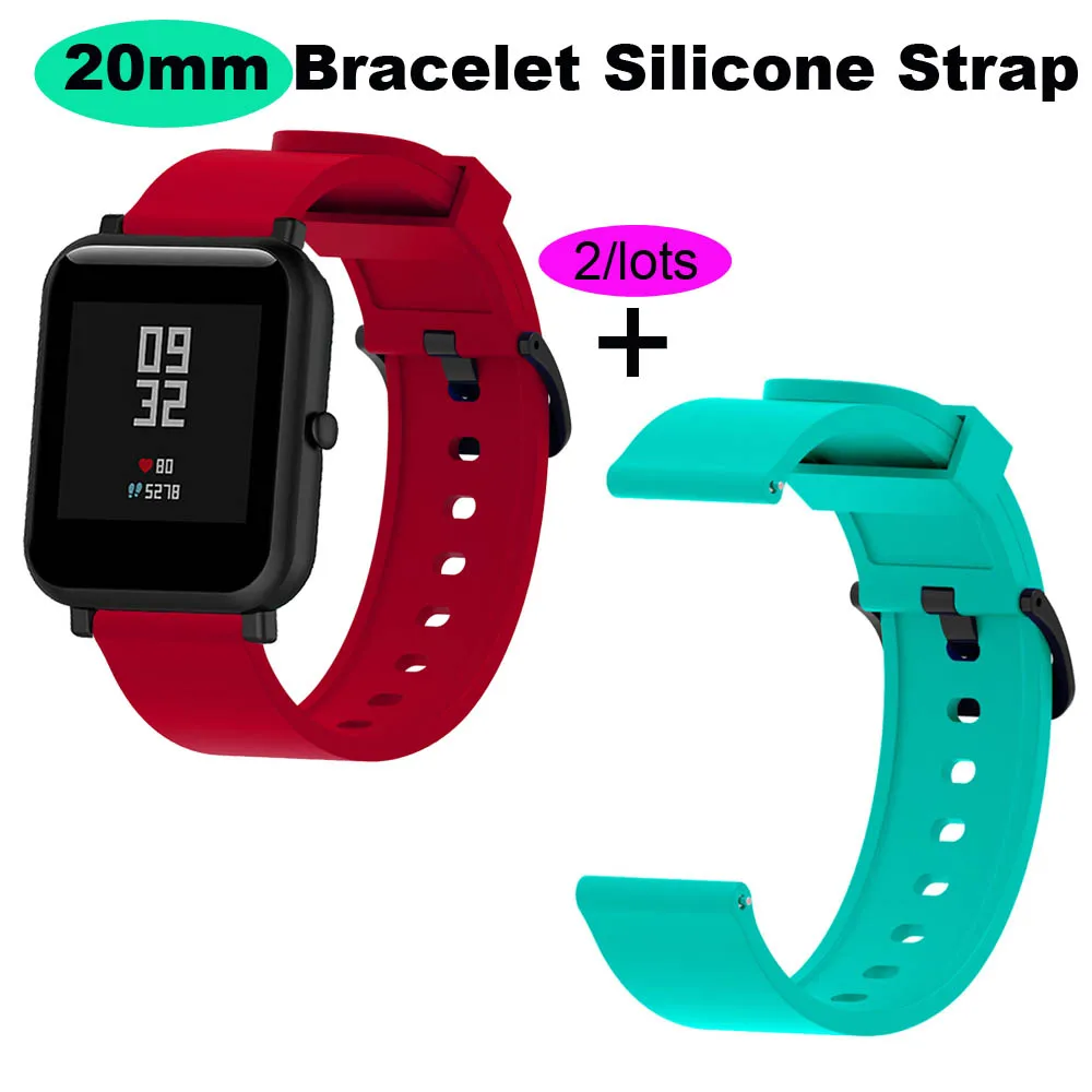 20mm Silicone Bracelet Strap For Xiaomi Huami Amazfit Bip Watchband Amazfit GTS Wristband Amazfit GTR 42mm Watch Band WristStrap
20mm Silicone Bracelet Strap For Xiaomi Huami Amazfit Bip Watchband Amazfit GTS Wristband Amazfit GTR 42mm Watch Band WristStrap
