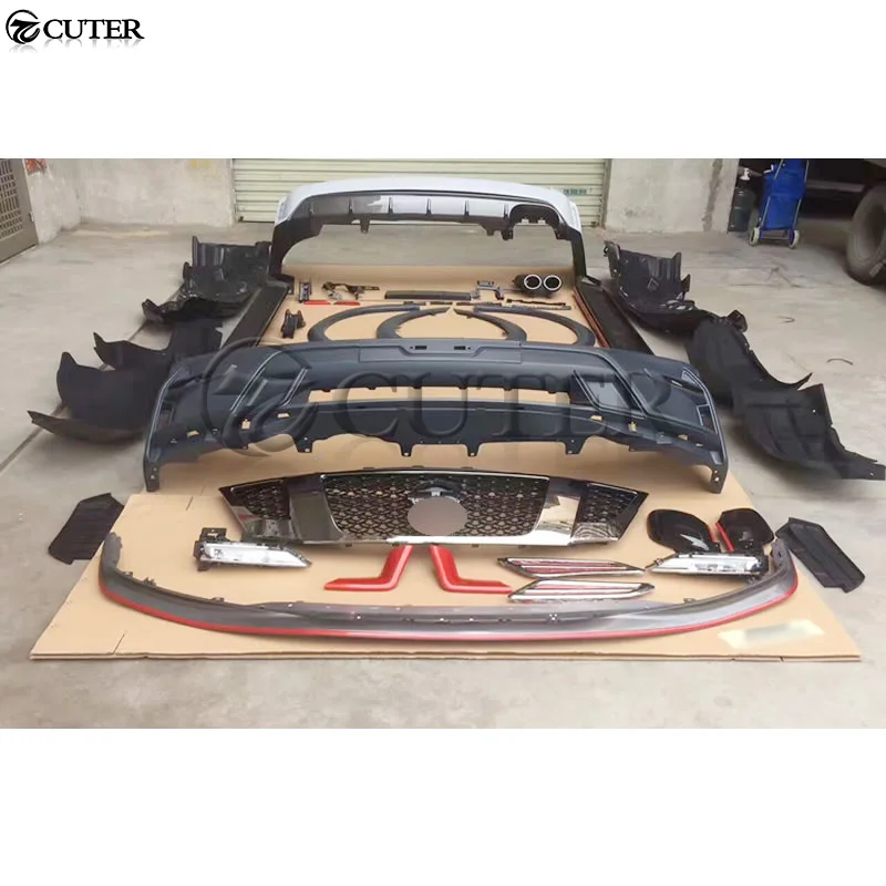 Y62 PP Unpainted Car body kit front Rear bumper Side skirts apron for Nissan Patrol Y62 Nismo style 12-17
Y62 PP Unpainted Car body kit front Rear bumper Side skirts apron for Nissan Patrol Y62 Nismo style 12-17