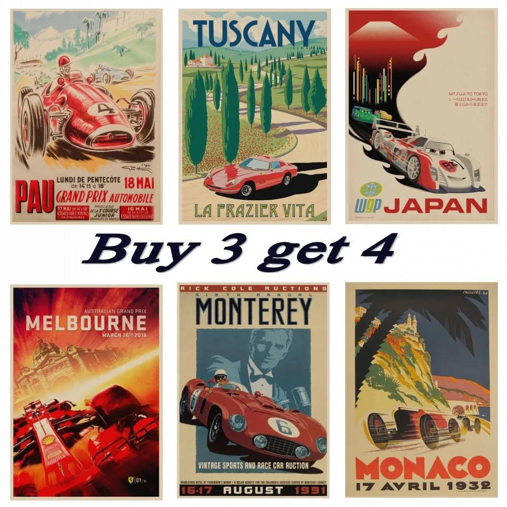 Super Racing Car Retro 2006 Monaco Race 64th Motor Poster Wall Art Japan kraft travel posters Wall Painting For Room Home Decor
Super Racing Car Retro 2006 Monaco Race 64th Motor Poster Wall Art Japan kraft travel posters Wall Painting For Room Home Decor