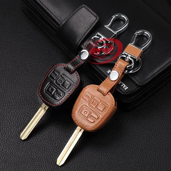 Hot sale high quality 100% genuine leather car key cover for Toyota Tarago RAV4 Corolla 3 Buttons remote control starline a91
Hot sale high quality 100% genuine leather car key cover for Toyota Tarago RAV4 Corolla 3 Buttons remote control starline a91