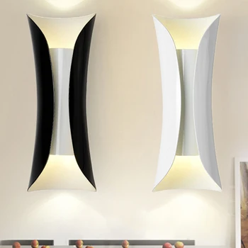 Modern aluminum pipe wall lamp Art Deco wall light LED lamp white black bedroom beside Holiday home lighting Wall Sconce F005
Modern aluminum pipe wall lamp Art Deco wall light LED lamp white black bedroom beside Holiday home lighting Wall Sconce F005