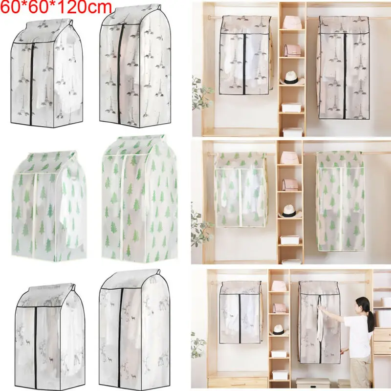 Home Clothes Storage Hanging Organize Garment Dust Cover Free shipping Protector Wardrobe Bag
Home Clothes Storage Hanging Organize Garment Dust Cover Free shipping Protector Wardrobe Bag