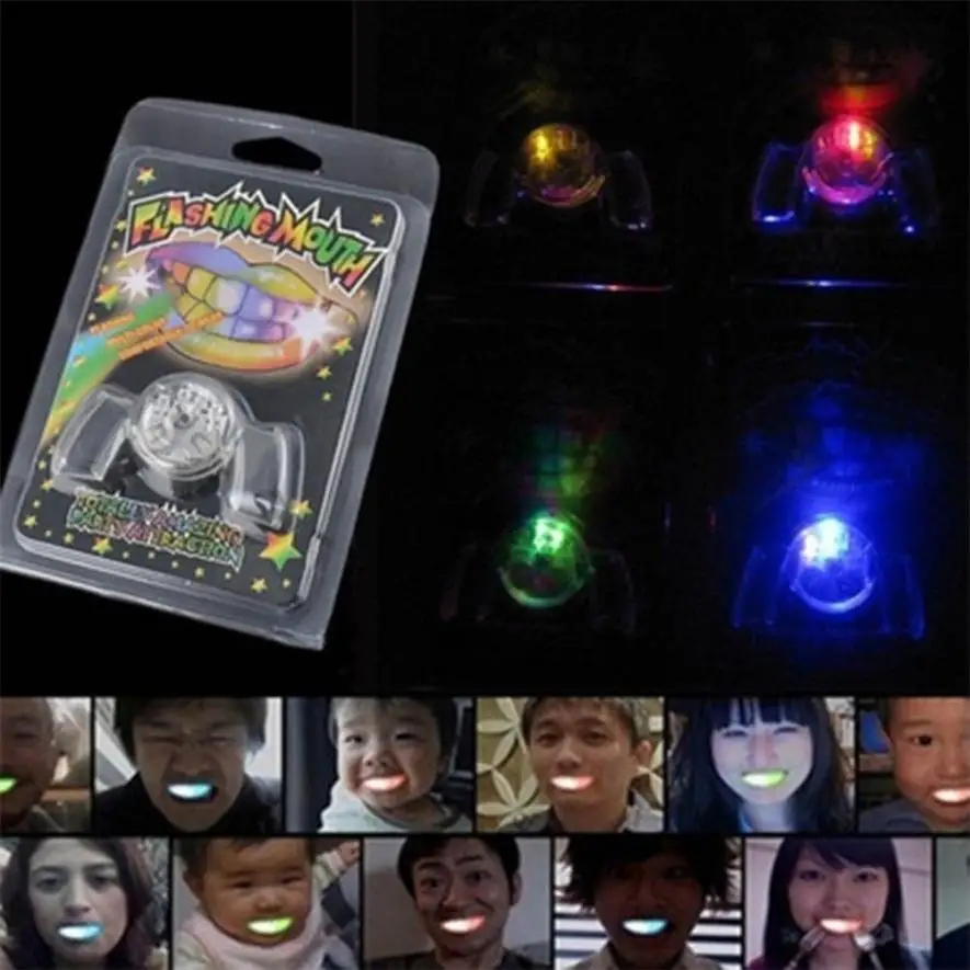 2Pcs Flashing LED Light Up Mouth Braces Piece Glow Teeth For Halloween Party for Non-toxic Soft Silicone T531
2Pcs Flashing LED Light Up Mouth Braces Piece Glow Teeth For Halloween Party for Non-toxic Soft Silicone T531