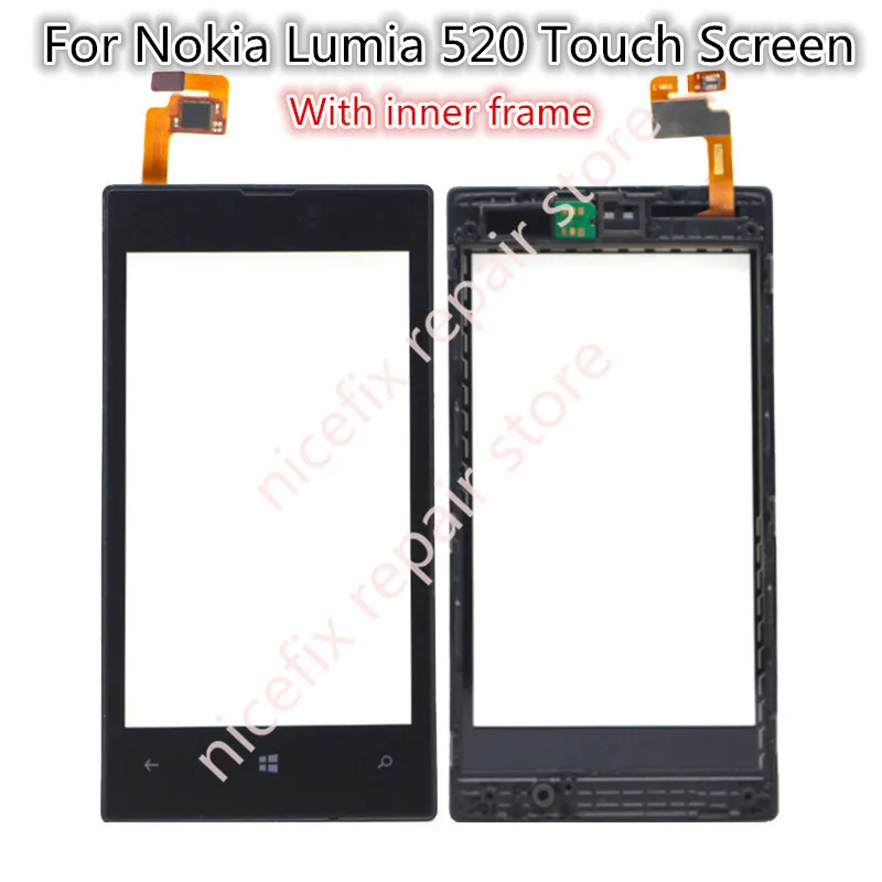 New 520 Touch Panel With Frame For Nokia Lumia 520 N520 Touch Screen Digitizer Panel frame Assembly With Tools
New 520 Touch Panel With Frame For Nokia Lumia 520 N520 Touch Screen Digitizer Panel frame Assembly With Tools