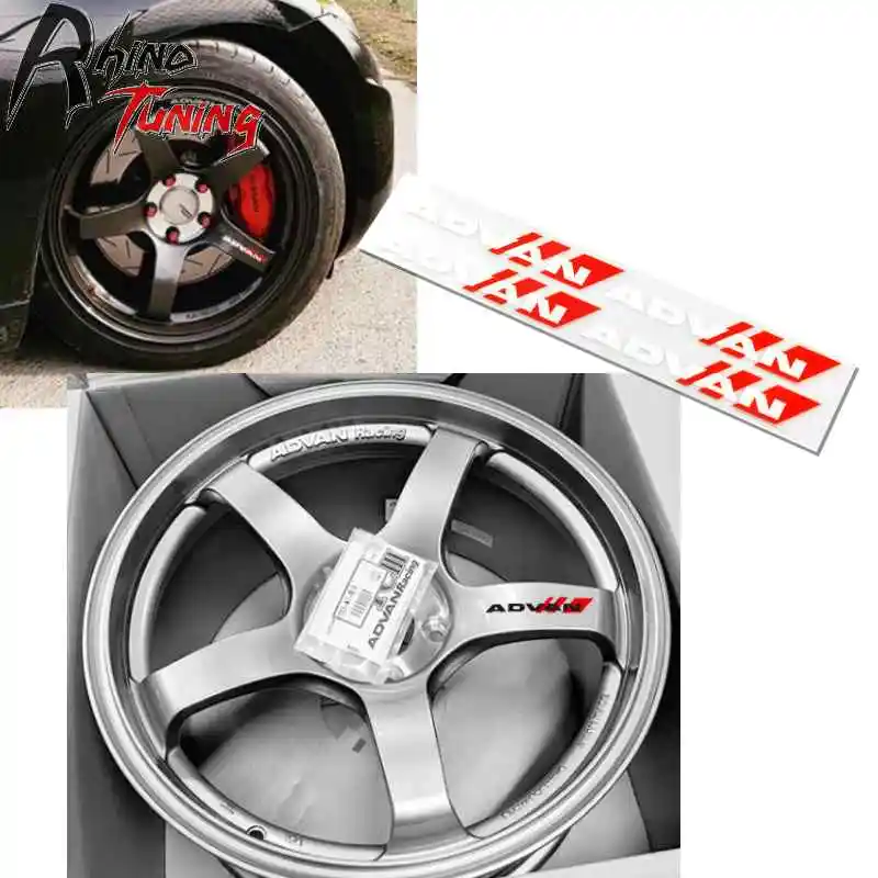 ADVAN Car Wheel Rim Sticker Decoration Auto Styling Decal For Advan Wheels RS-2 RG-D RS-D
ADVAN Car Wheel Rim Sticker Decoration Auto Styling Decal For Advan Wheels RS-2 RG-D RS-D